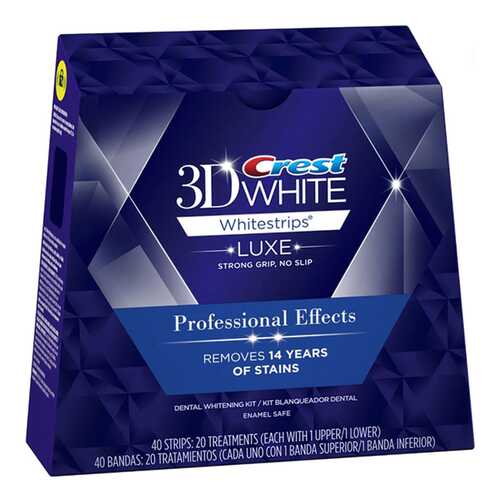 Пластина для отбеливания зубов Crest 3D Professional Effects 40 шт в Парфюм-Лидер