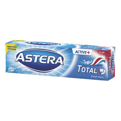 Зубная паста Astera Active+ Total 100 мл в Парфюм-Лидер