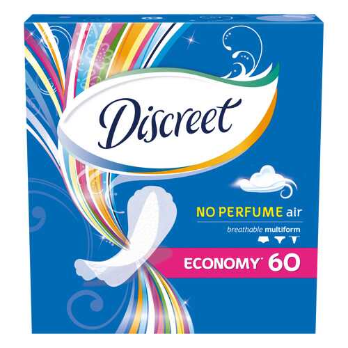 Прокладки Discreet ежедневные Air Multiform Trio 60шт в Парфюм-Лидер