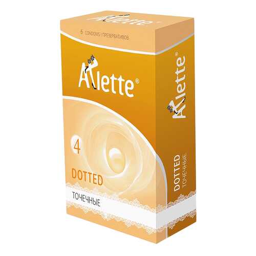 Презервативы Arlette Dotted с точечной текстурой 6 шт. в Парфюм-Лидер