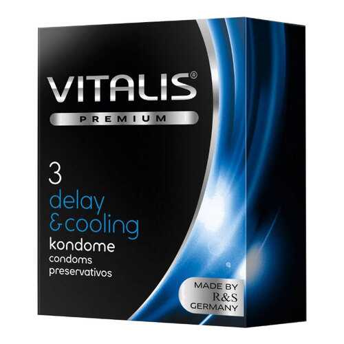 Презервативы Vitalis premium delay cooling 3 шт. в Парфюм-Лидер