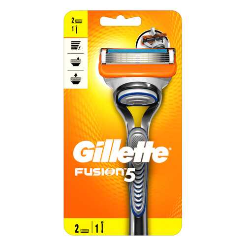 Мужская бритва Gillette Fusion5 с 2 сменными кассетами в Парфюм-Лидер