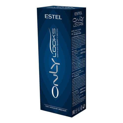 Краска для бровей Estel Professional Only looks Иссиня-черный в Парфюм-Лидер
