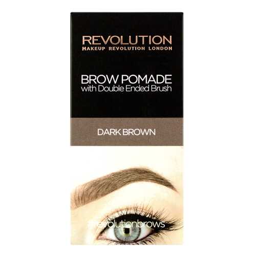Помада для бровей Makeup Revolution Brow Pomade - Dark Brown 2,5 г в Парфюм-Лидер