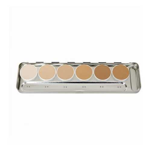 Аквагрим в палитре 6 цв./Aquacolor Palette 6 Col. 20 мл. (Цв: 1W-6W)/Kryolan/1107-1W-6W в Парфюм-Лидер