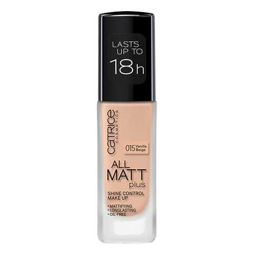 Тональный крем CATRICE All Matt Plus Shine Control Make Up Vanilla Beige №015 30 мл в Парфюм-Лидер
