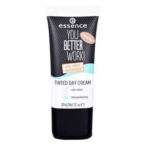 Тональный крем essence You Better Work! Tinted Day Cream 20 Medium 30 мл в Парфюм-Лидер