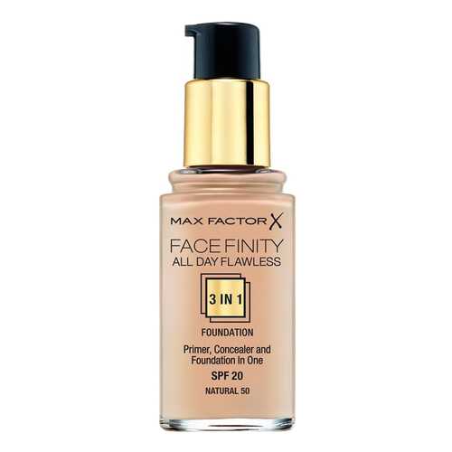 Тональный крем Max Factor Facefinity All Day Flawless 50 Natural в Парфюм-Лидер