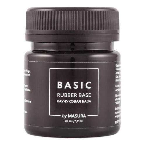 Каучуковая база для ногтей Masura Basic Прозрачная 35 мл в Парфюм-Лидер