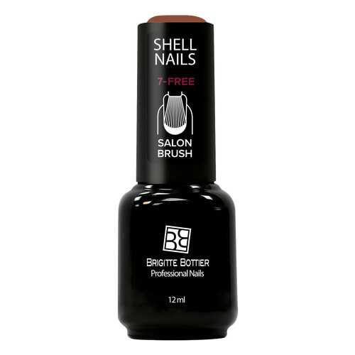 Гель-лак для ногтей Brigitte Bottier Shell Nails тон 966 шоколадный коричневый, 12мл в Парфюм-Лидер