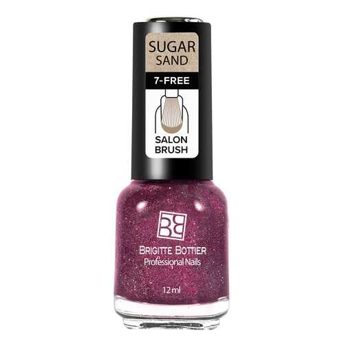 Лак Brigitte Bottier Sugar Sand тон 311 искрящийся малиновый, 12 мл в Парфюм-Лидер