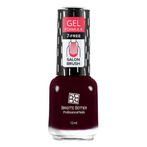 Лак с гелевым эффектом Brigitte Bottier Gel Formula тон 22 спелая вишня, 12 мл в Парфюм-Лидер
