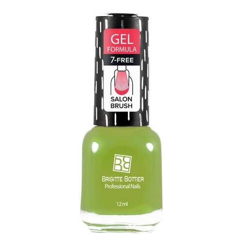 Лак с гелевым эффектом Brigitte Bottier Gel Formula тон 62 сочный зеленый, 12 мл в Парфюм-Лидер