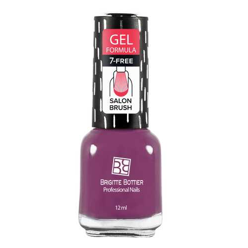 Лак с гелевым эффектом Brigitte Bottier Gel Formula тон 75 лилово-розовый, 12 мл в Парфюм-Лидер