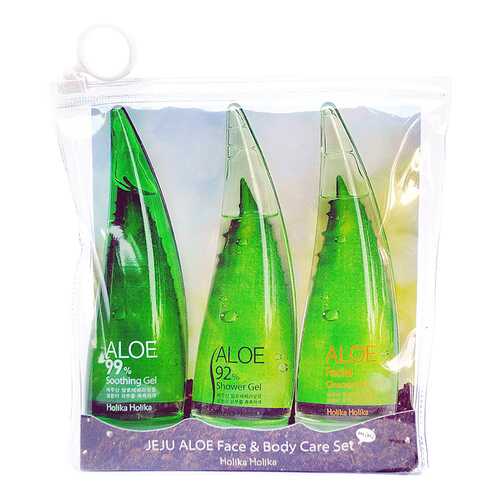 Средство для тела Holika Holika Набор JEJU ALOE Face & Bodycare Set 3*55 мл в Парфюм-Лидер