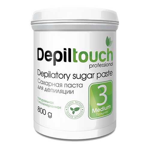 Сахарная паста для депиляции Depiltouch Depilatory Sugar Paste Medium №3 средняя, 800 гр в Парфюм-Лидер
