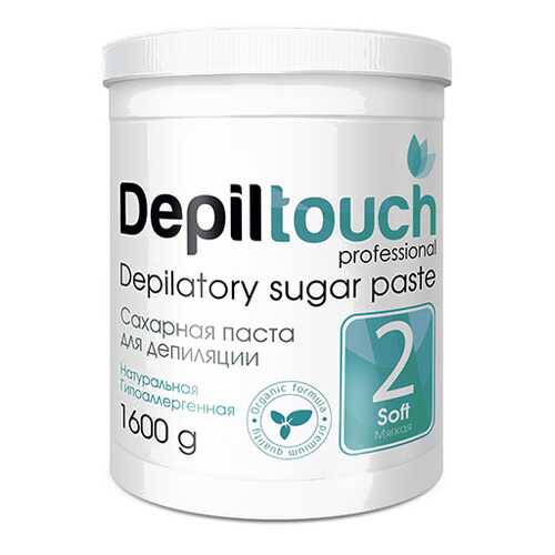 Сахарная паста для депиляции Depiltouch Depilatory Sugar Paste Soft №2 мягкая, 1600 гр в Парфюм-Лидер