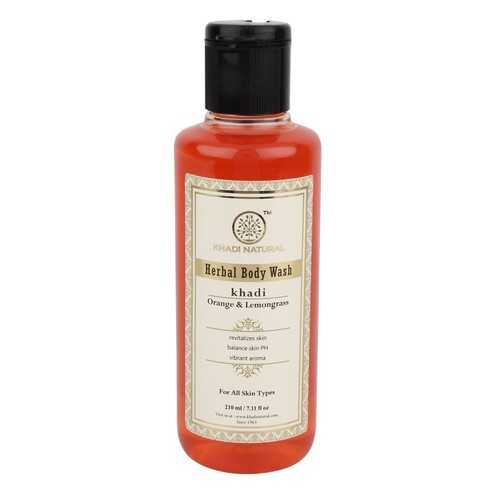 Гель для душа Khadi Natural Апельсин и Лемонграсс, 210 мл в Парфюм-Лидер