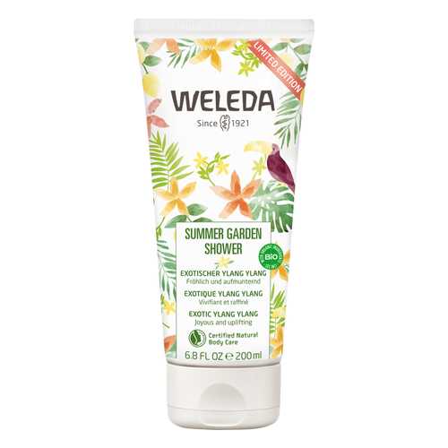 Гель для душа Weleda Summer Garden Shower Exotischer Ylang Ylang 200 мл в Парфюм-Лидер
