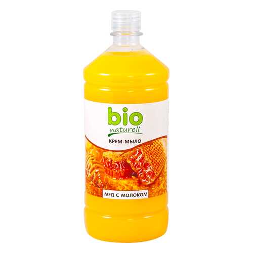Крем-мыло Мед с молоком (запаска) BIO Naturell, 1000 мл в Парфюм-Лидер