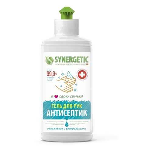 Средство для рук антибактериальное SYNERGETIC увлажнение и ультразащита 250мл в Парфюм-Лидер