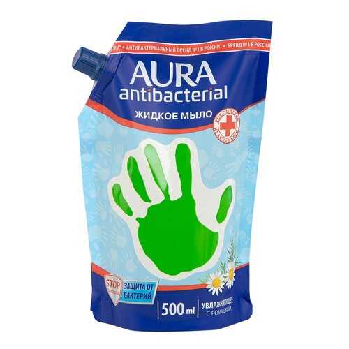 Жидкое мыло Aura Antibacterial 500 мл в Парфюм-Лидер