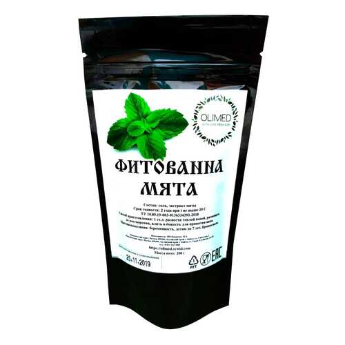 Фитованна OLIMED Мята перечная 200г в Парфюм-Лидер