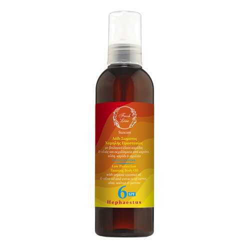 Масло для тела Fresh Line Hephaestus Low Protection Tanning Body Oil SPF 6 200 мл в Парфюм-Лидер