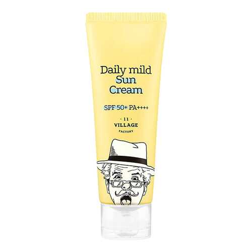 Солнцезащитное средство Village 11 Factory Daily Mild Sun Cream Spf 50+ Pa++++ 25 мл в Парфюм-Лидер