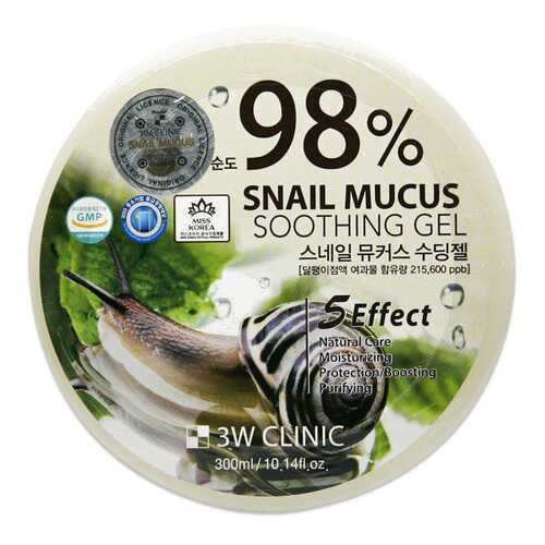 Крем для тела 3W Clinic Snail Soothing Gel 300 мл в Парфюм-Лидер
