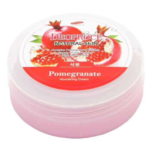 Крем для тела Deoproce Natural Skin Pomegranate Nourishing Cream 100 г в Парфюм-Лидер
