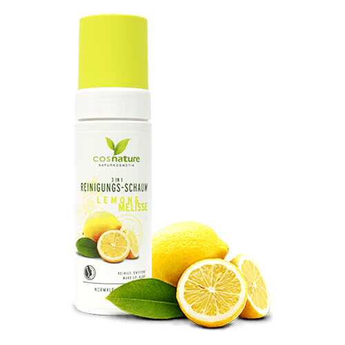 Пенка для лица Cosnature очищающая 3 в 1 Лимон и Мелисса, 150 мл в Парфюм-Лидер