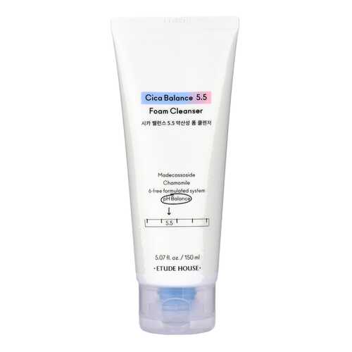 Пенка для умывания Etude House Cica Balance 5.5 Foam Cleanser 150 мл в Парфюм-Лидер
