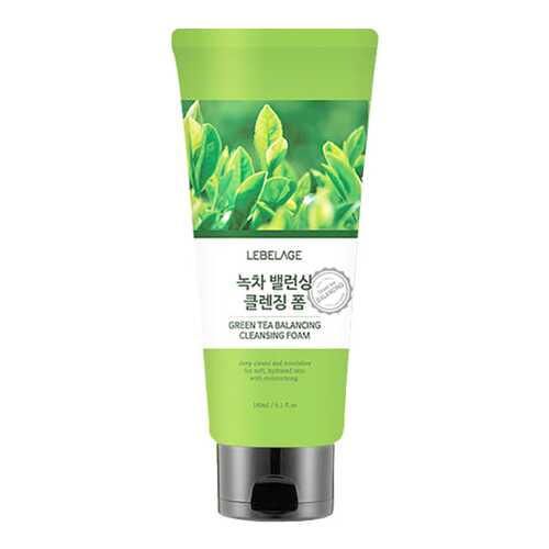 Пенка для умывания Lebelage Green Tea Balancing Cleansing Foam180 мл в Парфюм-Лидер