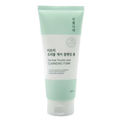 Пенка для умывания Shingmulnara Tea Tree Trouble Care Cleansing Foam 200 мл в Парфюм-Лидер