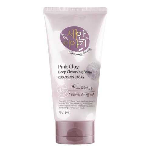 Пенка для умывания Welcos Cleansing Story Deep Cleansing Foam (Pink Clay), 150 мл в Парфюм-Лидер