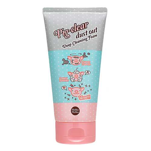 Средство для умывания Holika Holika Pig-clear Dust Out Deep Cleansing Foam 150 мл в Парфюм-Лидер