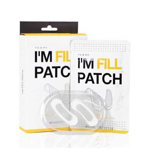 KARATICA Im Fill Patch Патчи с микроиглами с гиалуроновой кислотой и пептидами, 4 пары в Парфюм-Лидер