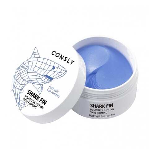 Патчи Consly Hydrogel Shark Fin Eye Patches с экстрактом акульего плавника, 60 шт в Парфюм-Лидер