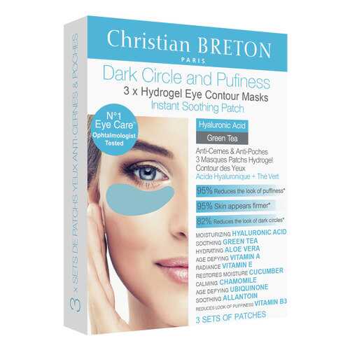Патчи для глаз Christian Breton Reduce Dark Circles Puffiness 3 шт в Парфюм-Лидер
