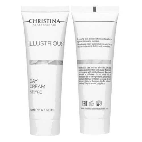 Дневной крем для лица Christina Illustrious Day Cream SPF50 50 мл в Парфюм-Лидер