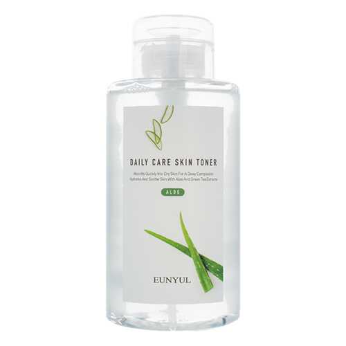 Eunyul Тонер Daily Care Aloe Skin Toner Успокаивающий с Экстрактом Алоэ, 500 мл в Парфюм-Лидер