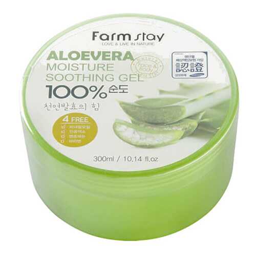 Гель для лица FarmStay Soothing Gel Aloe Vera 300 мл в Парфюм-Лидер