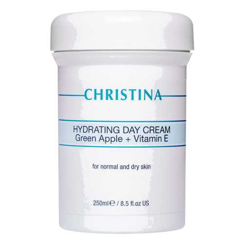 Крем для лица Christina Hydrating Day Cream Green Apple + Vitamin E 250 мл в Парфюм-Лидер
