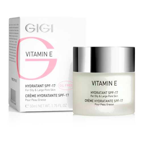 Крем для лица GIGI Vitamin E Увлажняющий для жирной кожи SPF 17 50 мл в Парфюм-Лидер