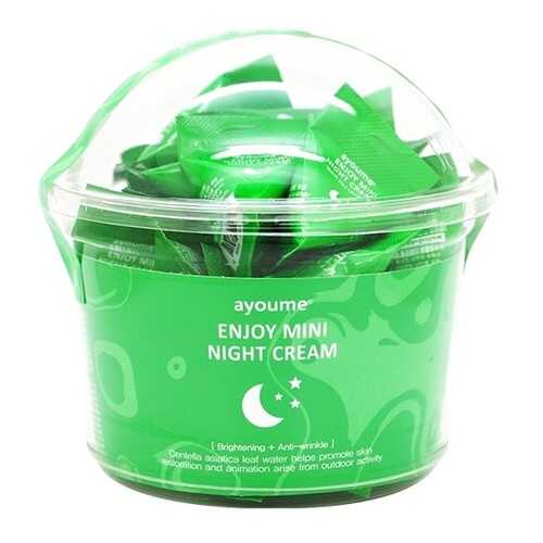 Крем для лица ночной AYOUME ENJOY MINI NIGHT CREAM 3гр*30 в Парфюм-Лидер