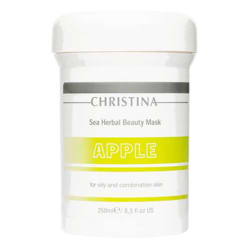 Маска для лица Christina Sea Herbal Beauty Mask Green Apple 250 мл в Парфюм-Лидер