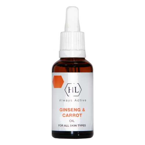 Масляный концентрат Holy Land Ginseng&Carrot Oil, 30 мл в Парфюм-Лидер
