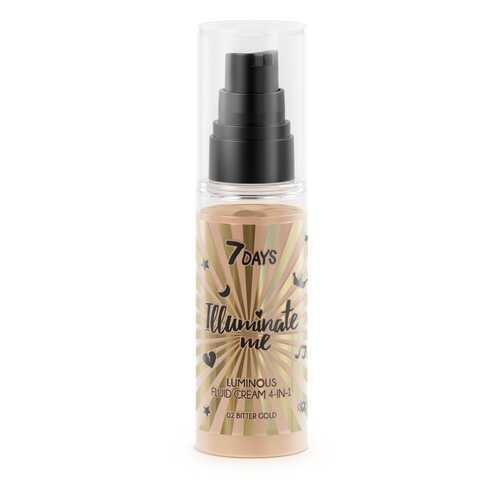 Сияющий крем-флюид для лица 7DAYS ILLUMINATE ME MISS CRAZY/02 Bitter gold, 50 мл в Парфюм-Лидер