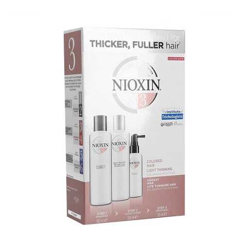 Набор для волос Nioxin 3-х ступенчатой системы Система 3 150 мл 150 мл 50 мл в Парфюм-Лидер